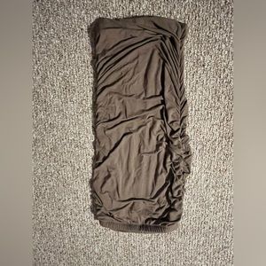 Green Envelope size small maxi ruched skirt